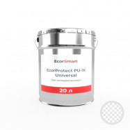 EcorSmart оптом | Лак полиуретановый УФ-стойкий EcorProtect PU-1K Universal Transparent прозрачный 20 л