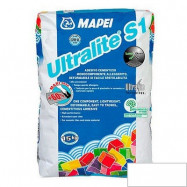Mapei оптом | Плиточный клей Mapei Ultralite S1 2428415 белый 15 кг цементный