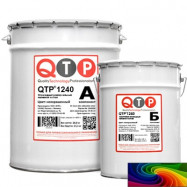QTP оптом | Наливной состав эпоксидный QTP 1240 универсальный палитра RAL 20,8 кг