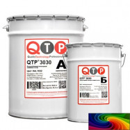 QTP оптом | Наливной состав эпоксидный QTP 3030 водоразбавимый палитра RAL 26 кг