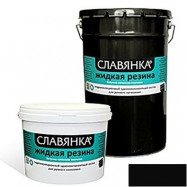 Slavyanka оптом | Мастика однокомпонентная битумно-латексная Славянка черный 10 кг