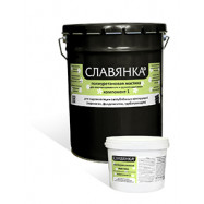 Slavyanka оптом | Мастика гидроизоляционная полиуретановая СЛАВЯНКА жемчужно-белый 25+2,8 кг