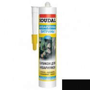 Soudal оптом | Герметик силиконовый Soudal 102520 черный Для аквариумов 310 мл
