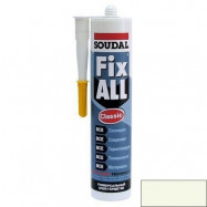 Soudal оптом | Клей-герметик мс-полимер Soudal Fix All Classic 117383 белый универсальный 290 мл