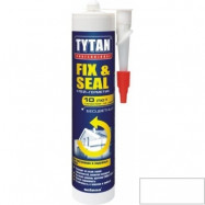 Tytan оптом | Клей-герметик мс-полимер Tytan FixSeal Сrystal белый 290 мл