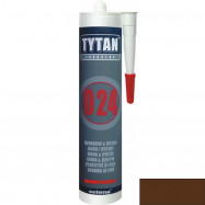Tytan оптом | Герметик силиконовый нейтральный Tytan Industry O24 46155 коричневый для окон и дверей 310 мл
