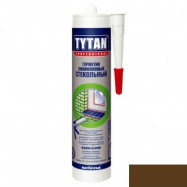 Tytan оптом | Герметик силиконовый Tytan Professional коричневый Для стекла 310 мл