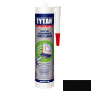 Tytan оптом | Герметик силиконовый Tytan Professional черный для стекла 310 мл