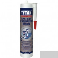 Tytan оптом | Герметик битумный Tytan Professional серебристый металлик 91370 для металлической кровли 310 мл