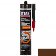 Tytan оптом | Герметик каучуковый Tytan Professional 91691 коричневый для кровли 310 мл