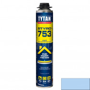 Tytan оптом | Клей полиуретановый Tytan Professional Styro 753 77961 светло-голубой для теплоизоляции 750 мл