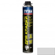 Tytan оптом | Клей полиуретановый Tytan Professional 10575 светло-серый для кладки пистолетный 870 мл